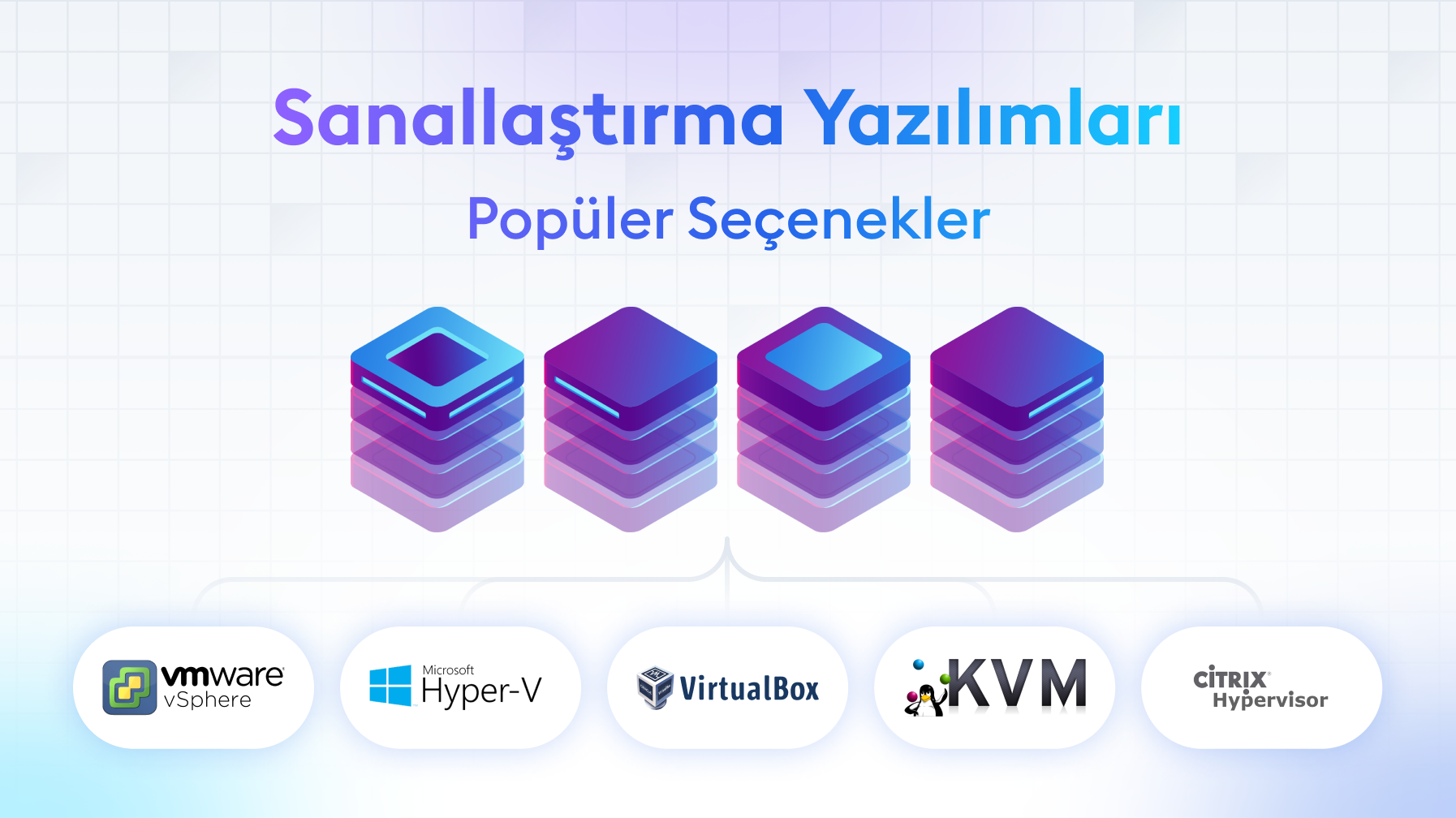 Sanallaştırma Yazılımları: Popüler Seçenekler Sanallaştırma Yazılımları: Popüler Seçenekler